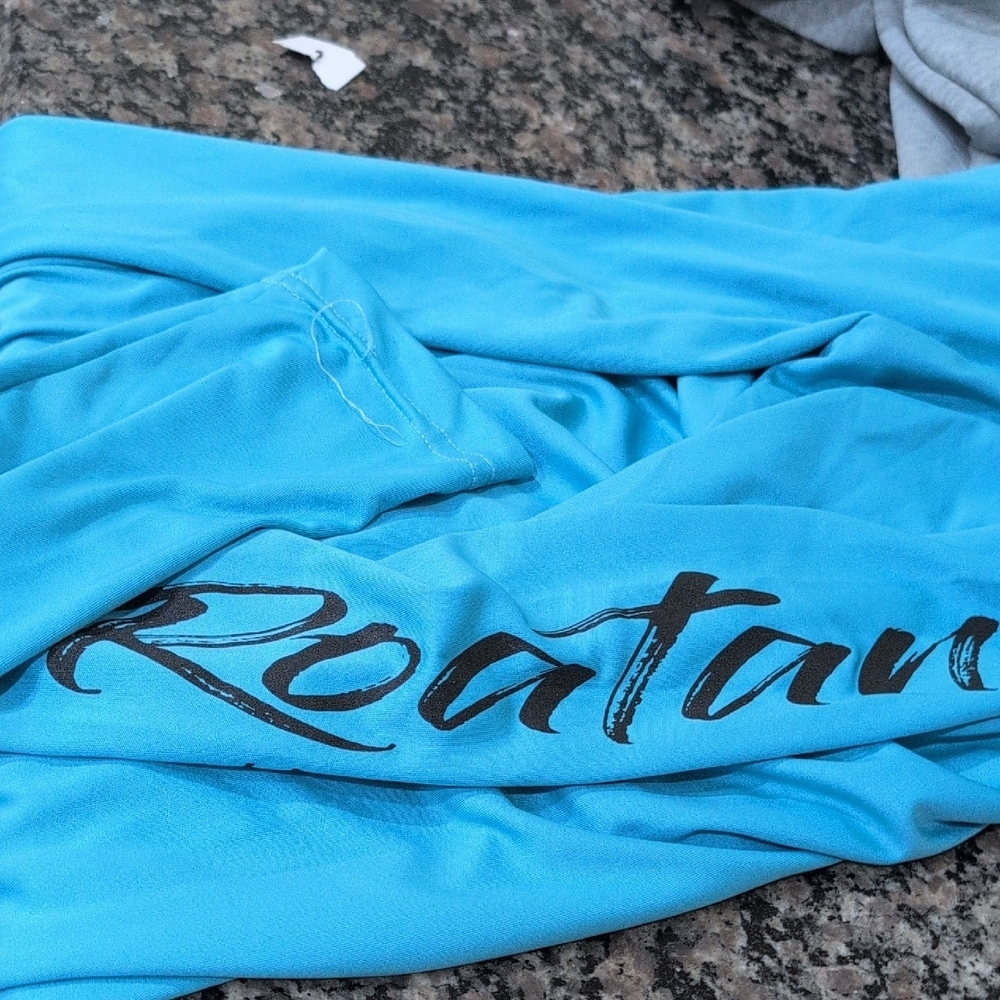 Blue Sloth Graphic Long Sleeve Tee - Picture 3 of 4
